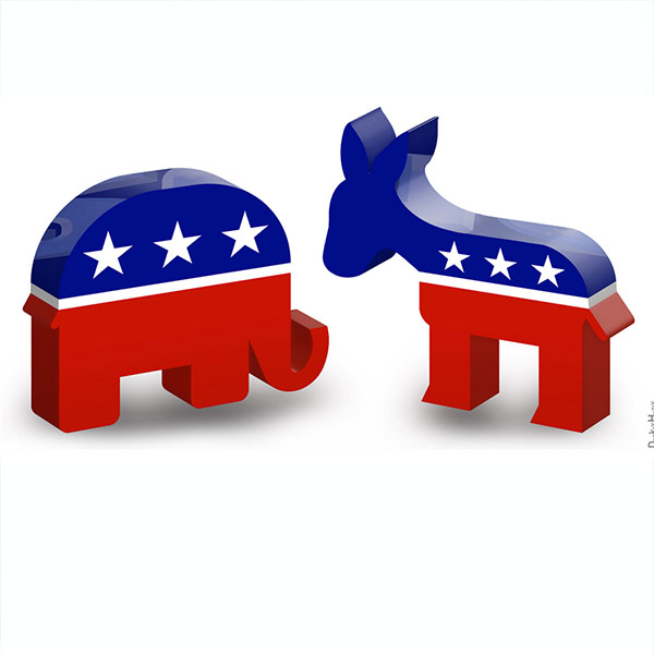 Board of Elections, Elephant and donkey
